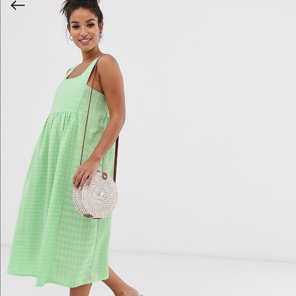 ASOS midi smock dress